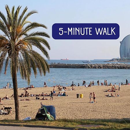 Taulat Loft L Poblenou Beach L Self Check In L Terrace Penthouse Барселона Экстерьер фото